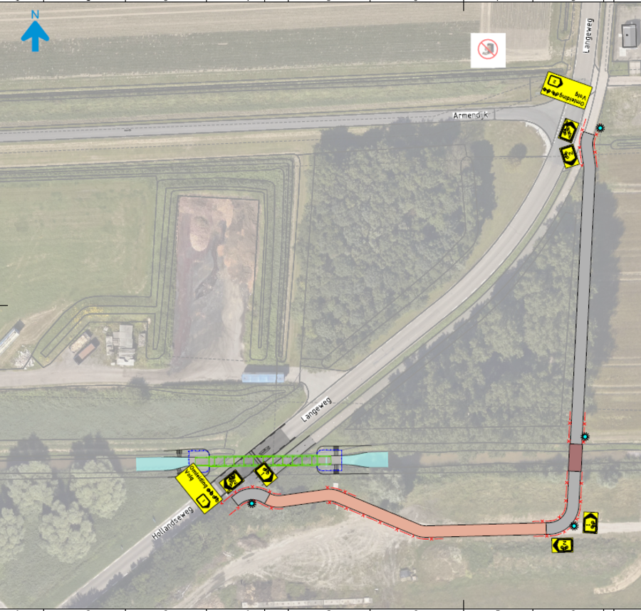fietsomleiding Langeweg